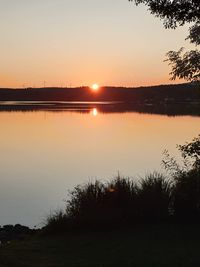 Sonnenuntergang am See